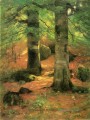 Vernon Beeches Impressionist Indiana landscapes Theodore Clement Steele woods forest